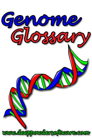 Genome Glossary