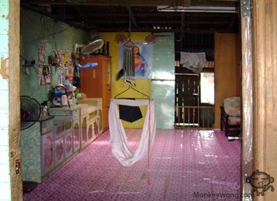 Sarawak Iban Longhouse - Room