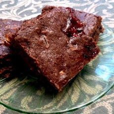 Fudge Raspberry Brownies