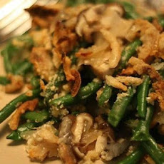 Green Bean and Portobello Mushroom Casserole