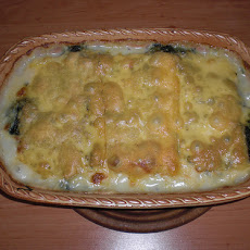 Potato and Spinach Bake