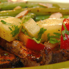 Chili-Seared Pork with Pineapple Salsa