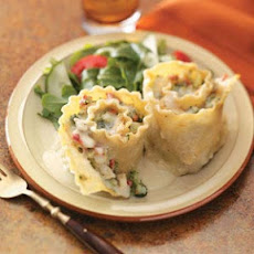 Chicken Lasagna Rolls Recipe