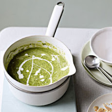 Watercress Soup with Toasted Almonds