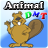 Animals for kids mobile app icon