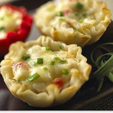 Baby Brie Crab Appetizers
