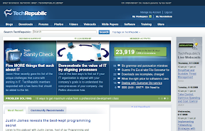 Techrepublic Screenshot