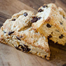Sour Cream Chocolate Chip Scones