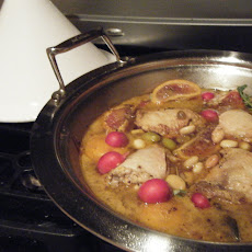 Dawn of the Big Zombie (Mustard Chicken Tagine with Couscous)