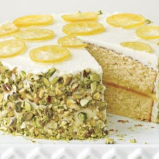 Lemon-Pistachio Crunch Cake