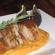 Pork Tenderloin With Fig Port Sauce