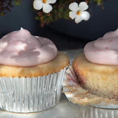 Strawberry-Filled Cardamom Cupcakes Recipe