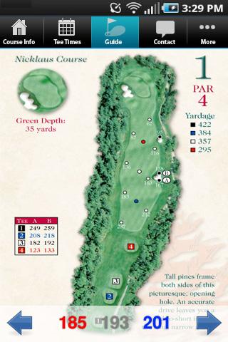 Pinehills Golf App
