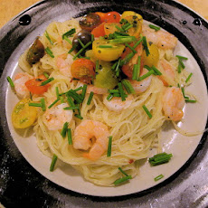 Lemon and Shrimp Capellini