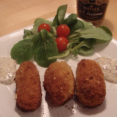 Chicken Mustard Croquettes