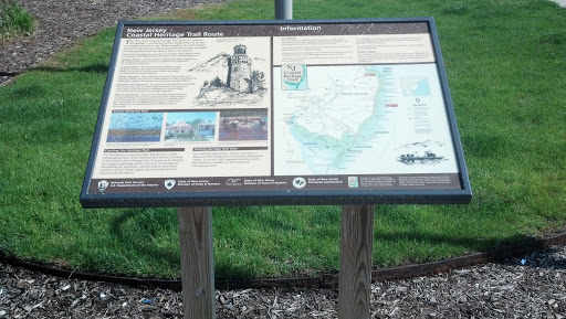 NJ Coastal Heritage Trail Route Monmouth County Information Sign 