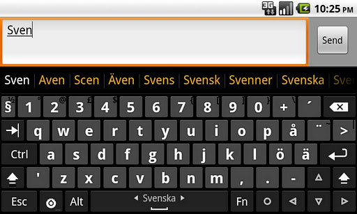 Swedish dictionary Svenska
