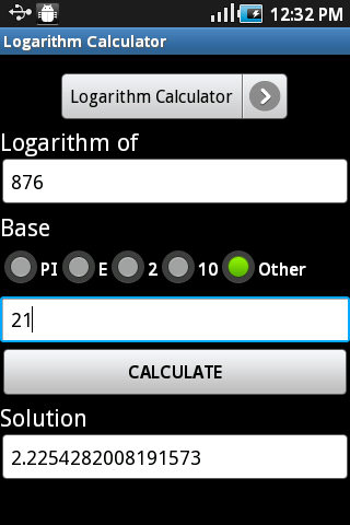 【免費教育App】Lograthim Calculator-APP點子