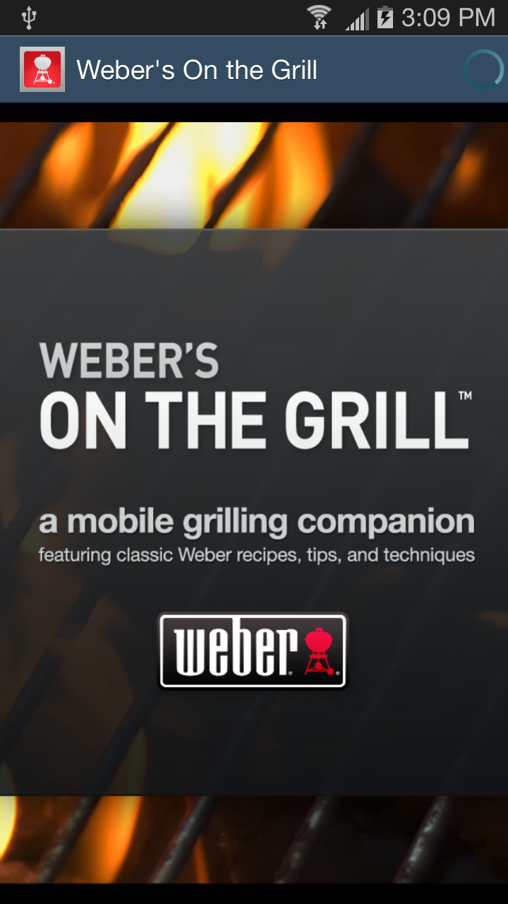 Android application Weber’s On the Grill™ screenshort