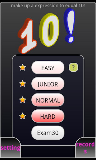 10 - Arithmetic Puzzle Game -