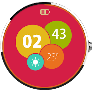 Bubbly Watch Face For Moto 360.apk 1.0
