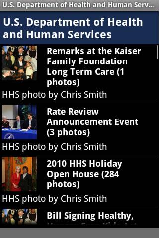 HHS's Photostream