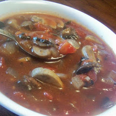 Winter Portabella Mushroom Stew