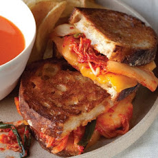 Grilled MILKimcheeze Sandwich from 'The Kimchi Cookbook'