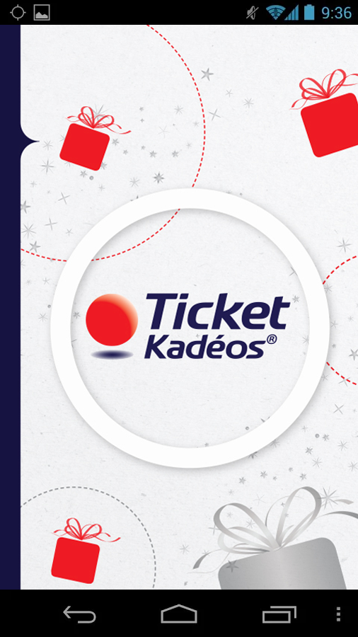 Android application Ticket Kadéos® screenshort