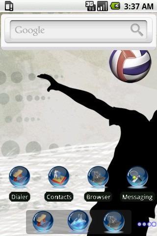 【免費個人化App】Volleyball [SQTheme] for ADW-APP點子