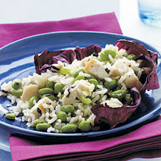 Chicken, Edamame, and Rice Salad