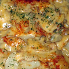 Microwave Scalloped Potatoes