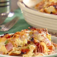 Ham and Cheese Strata