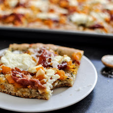 Butternut Squash, Sage Pesto and Prosciutto Pizza