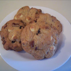 White Chocolate, Cherry and Pecan Cookies