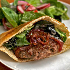 Dinner Tonight: Lamb Burgers with Red Onion Relish