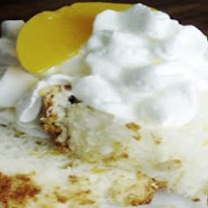 Peach Angel Food Cake