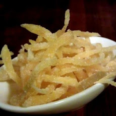 Crystallized Ginger , Ginger Syrup & Ginger Sugar