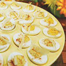 Cesar Deviled Eggs