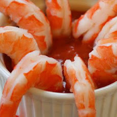 Shrimp Cocktail with Low Sugar Cocktail Sauce