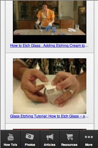 Glass Etching Guide