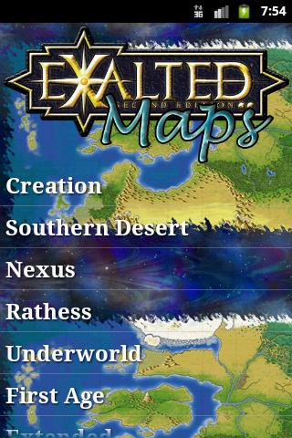 Exalted - Maps