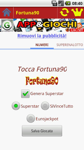 Superenalotto Fortuna 90