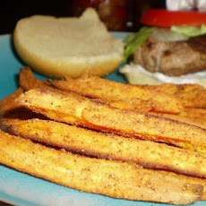 Spicy Baked Sweet Potato 