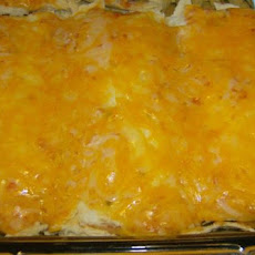 Easy Cheesy Spicy Enchiladas
