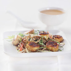 Soy Citrus Marinated Scallops