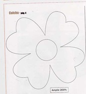 molde da colcha
