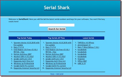 serial Shark