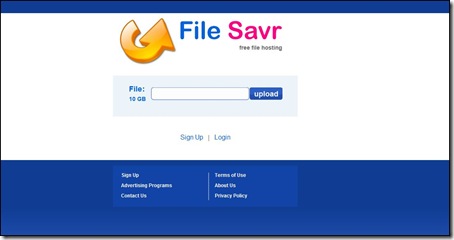 file savr, hosting file