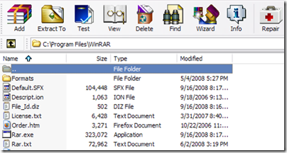 winrar, comprimere e decomprimere file